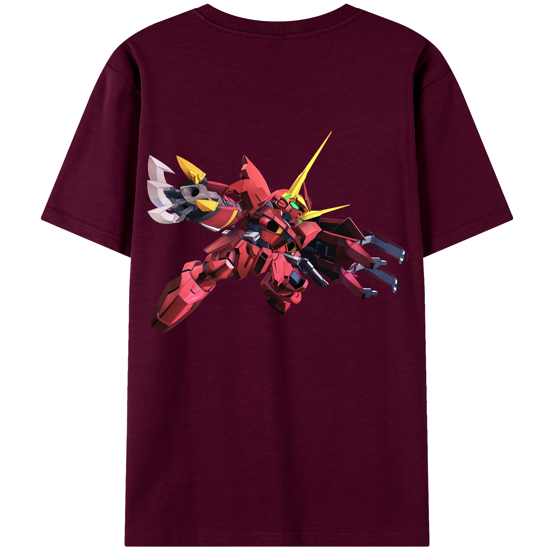 （画像用） 機動戦士ガンダム Mobile Suit Gundam レディース半袖Tシャツ(バックプリント)